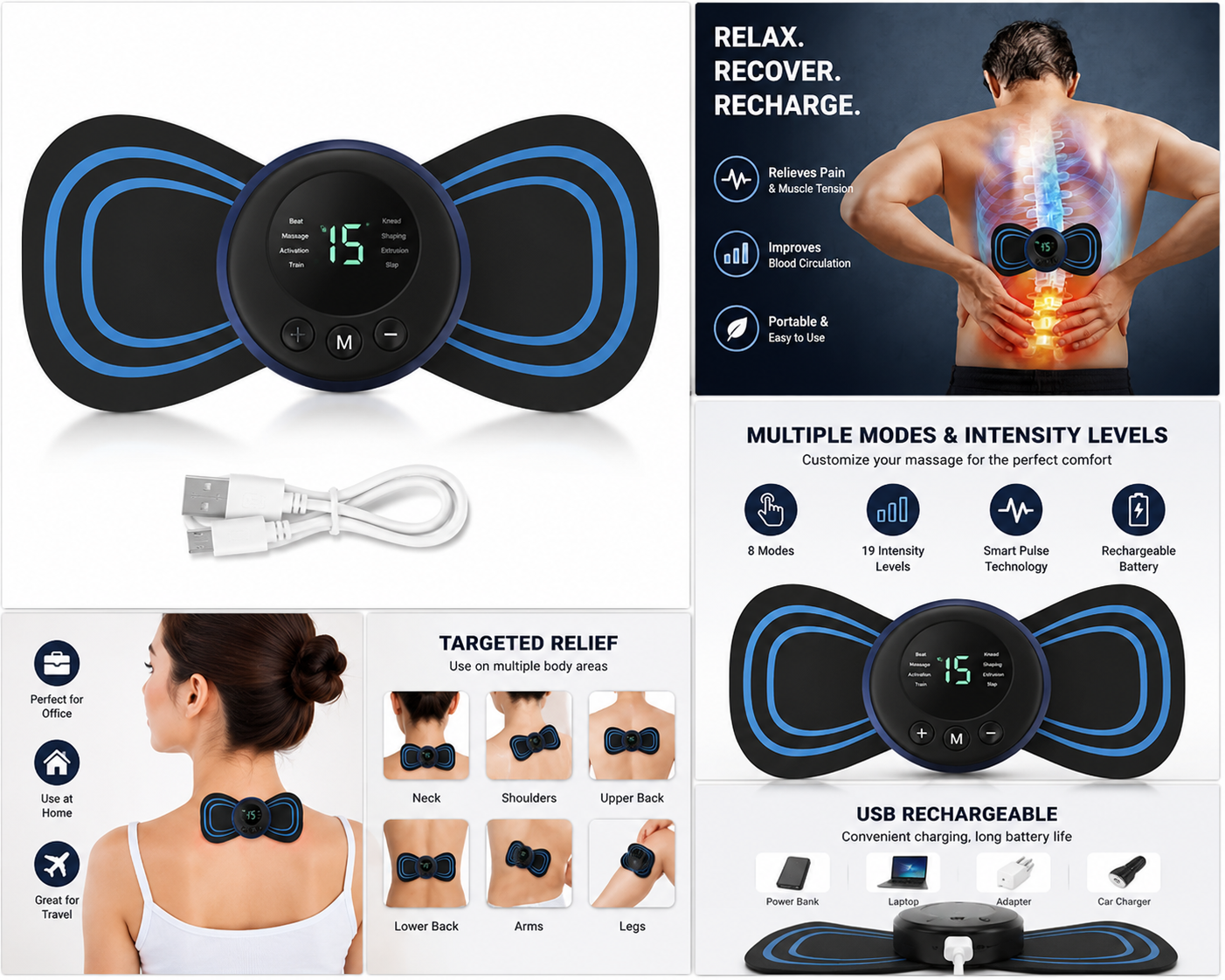 Portable Neck Massager